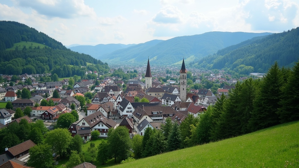 Stadtansicht von Eningen unter Achalm - SEO Agentur Neckaralb