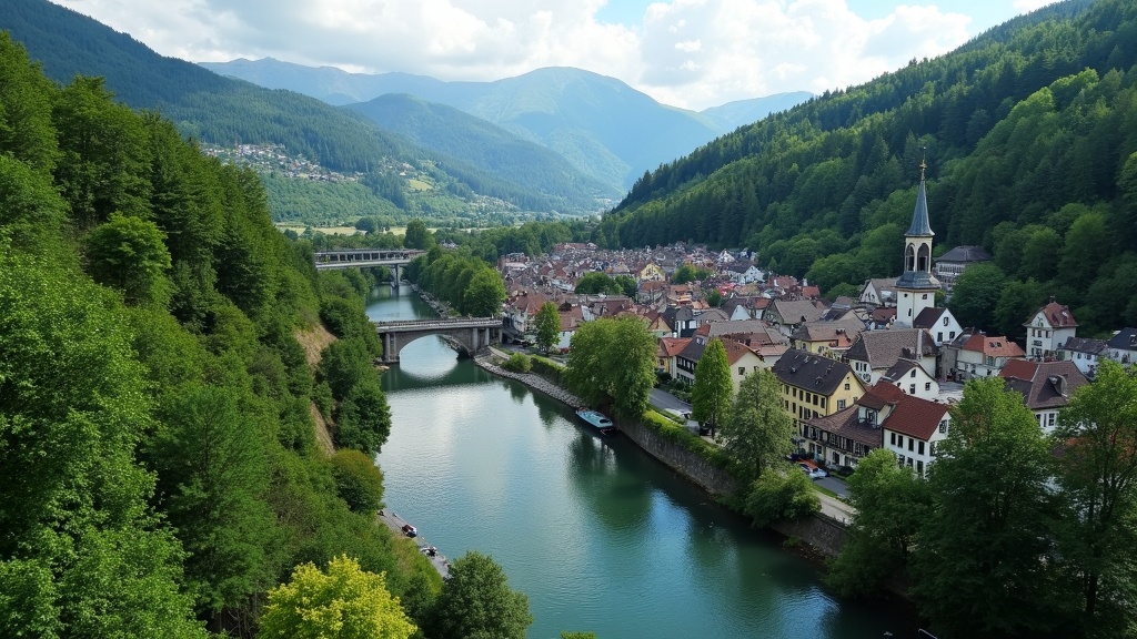 Stadtansicht von Haigerloch - SEO Agentur Neckaralb