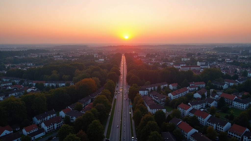 Stadtansicht von Kornwestheim - SEO Agentur Neckaralb