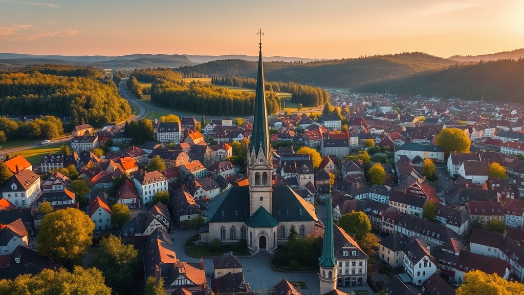 Stadtansicht von Mössingen - SEO Agentur Neckaralb