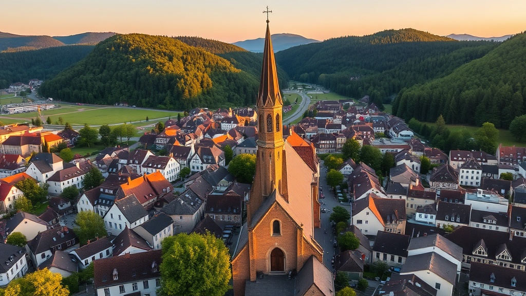 Stadtansicht von Schramberg - SEO Agentur Neckaralb