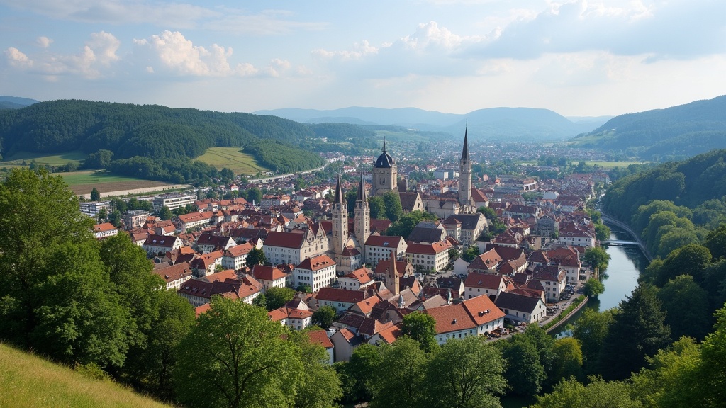 Stadtansicht von Sigmaringen - SEO Agentur Neckaralb